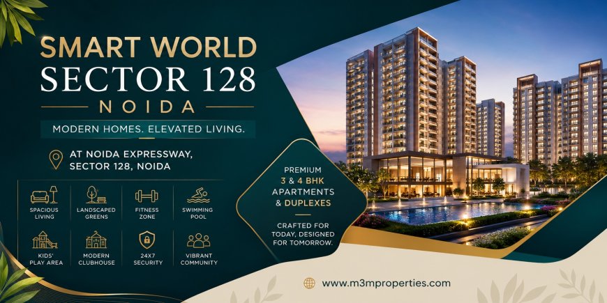 Smart World Sector 128 Noida – A New Benchmark for Premium Living on Noida Expressway
