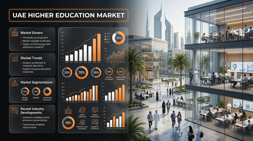 UAE Higher Education Market 2026 | Growth, Trends, and Forecast by 2034