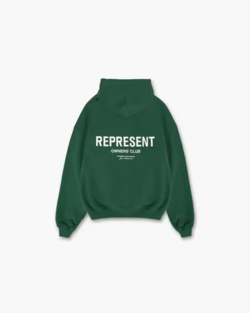 Represent Hoodie: Contemporary Comfort With Urban Appeal