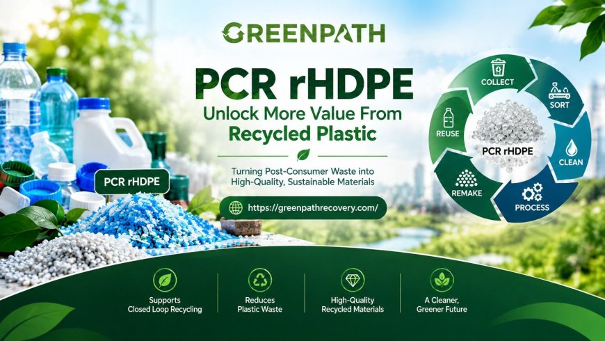 PCR rHDPE: Unlock More Value From Recycled Plastic