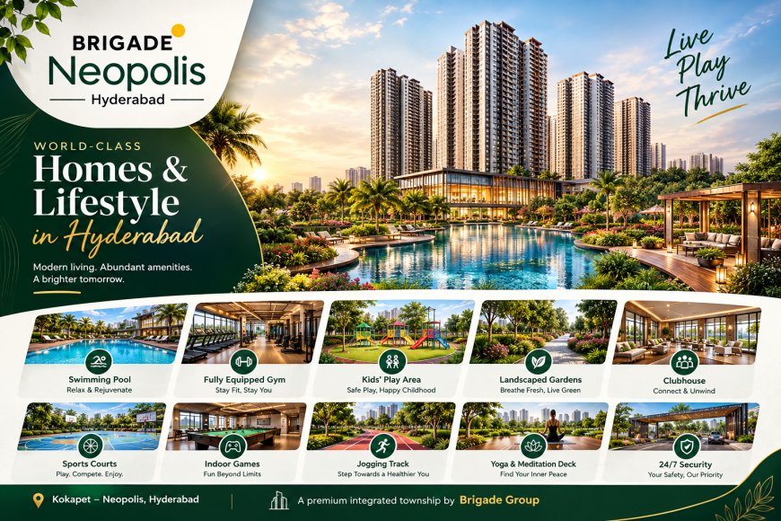 Brigade Neopolis Kokapet Investment Potential: Key Factors to Consider
