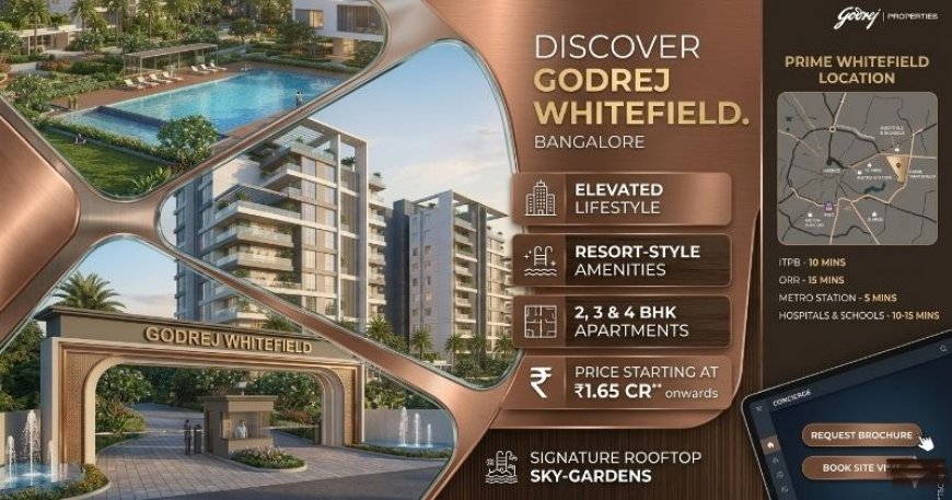 Godrej Whitefield Bangalore | Offer Luxury Row Houses