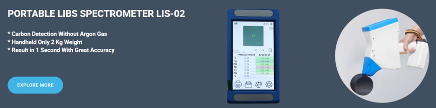 Portable LIBS Spectrometer LIS-02, Carbon detection spectrometer
