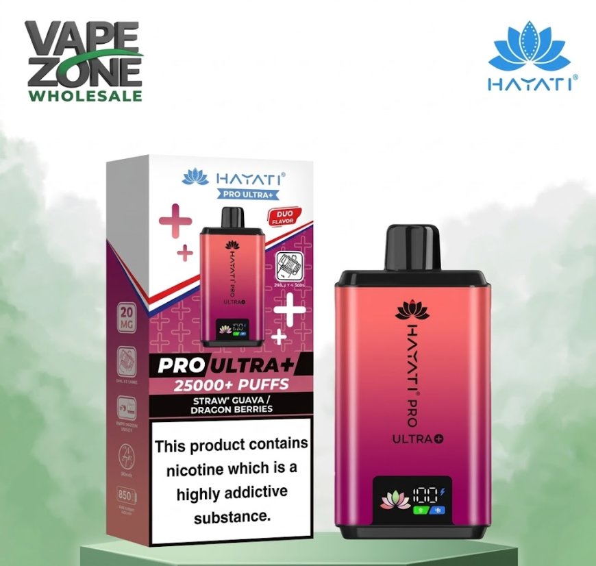 Hayati Pro Ultra 25000 Puffs Disposable Vape – Bulk Wholesale | VapeZoneWholesale