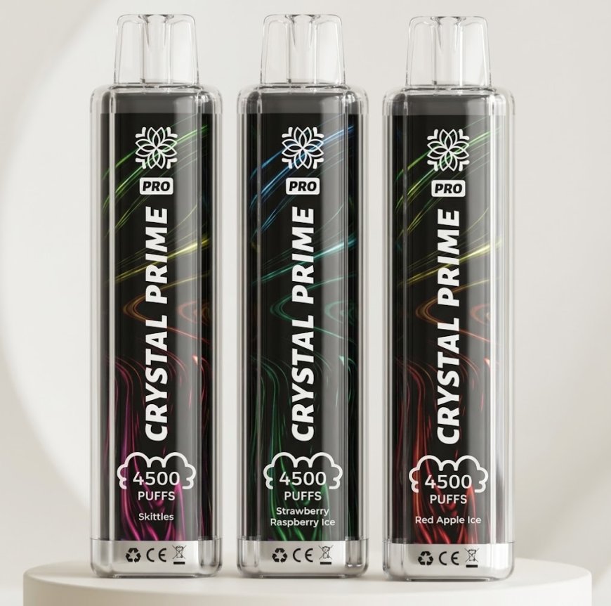 Crystal Prime Pro 4500 Puffs Disposable Vape – Bulk Wholesale | VapeZoneWholesale