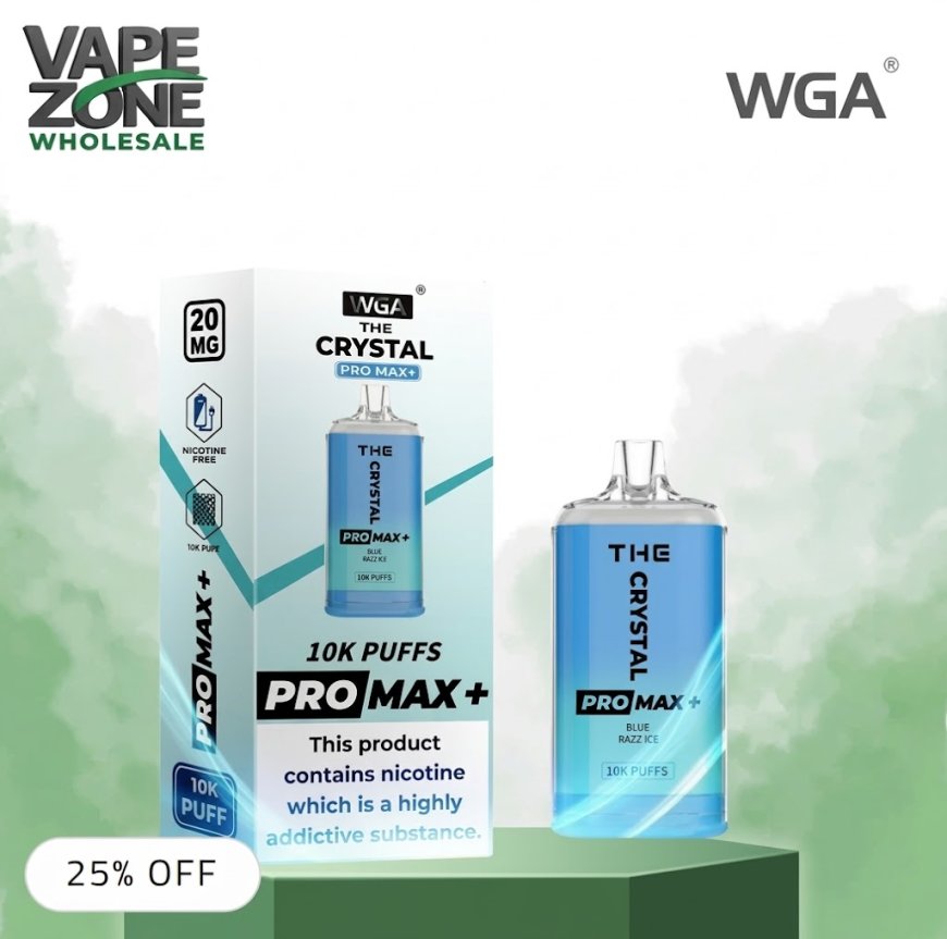 Crystal Pro Max 10000 Puffs Disposable Vape – Bulk Wholesale | VapeZoneWholesale