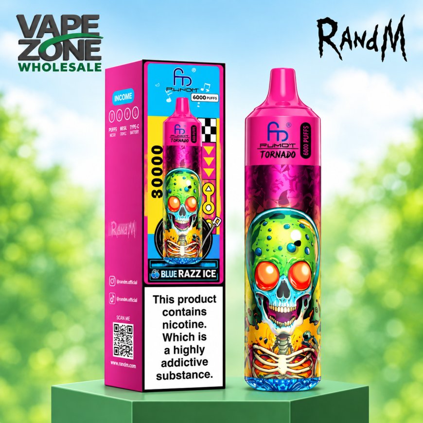 R and M Tornado 30000 Puffs Disposable Vape – Bulk Wholesale | VapeZoneWholesale