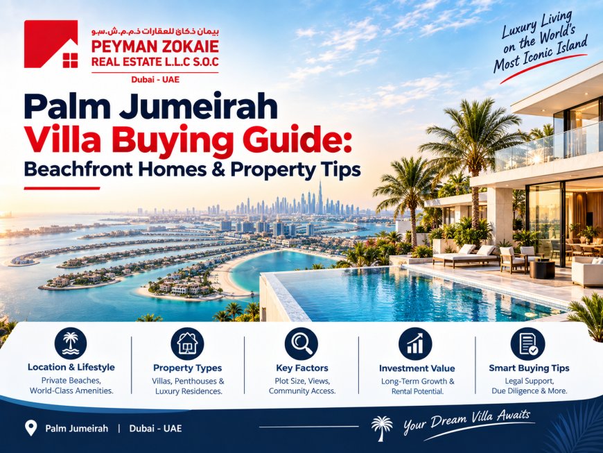 Palm Jumeirah Villa Buying Guide: Beachfront Homes & Property Tips