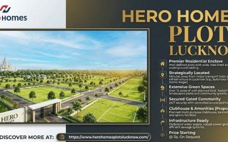 Hero Homes Plots Lucknow: Premium Land for a Better Future