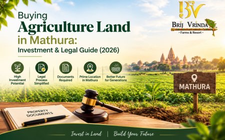 Buying Agriculture Land in Mathura: Investment & Legal Guide (2026)