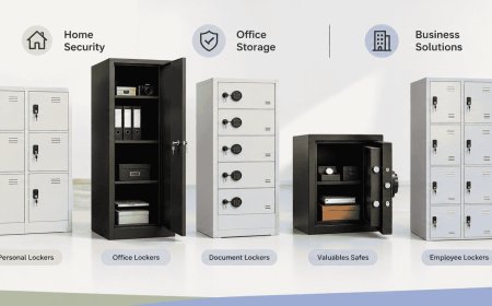 Security Lockers & Fireproof Safes in UAE | Toyzinn