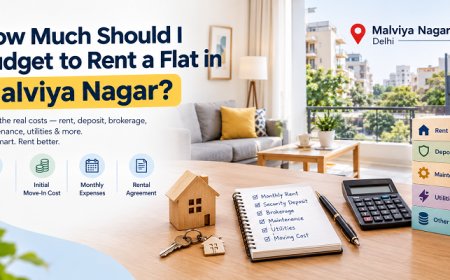 How Much Should I Budget to Rent a Flat in Malviya Nagar?
