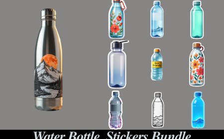 Custom Water Bottle Stickers With Quick Shipping