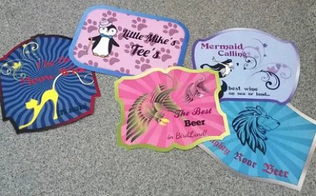 Personalized Custom Labels With Logo For Branding