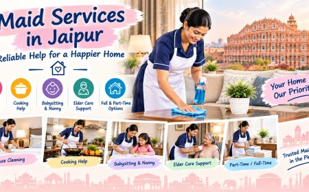 Part-Time Maid in Jaipur for Flexible and Stress-Free Household Management