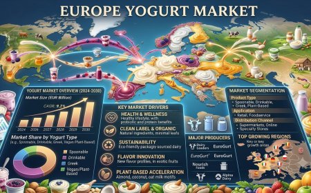 Europe Yogurt Market 2026 | Worth USD 52.7 Billion by 2034