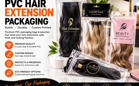 PVC Hair Extension Packaging: A Complete Guide to Protection, Presentation and Custom Packaging Bags