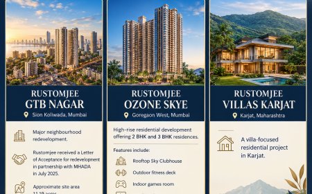 Rustomjee Projects for Homebuyers: Urban Residences and Villas
