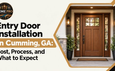 Entry Door Installation Cumming GA: Upgrade Your Home with Home Pro Carpentry