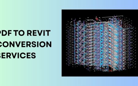 PDF to Revit Conversion Services: Turning 2D Drawings into Accurate BIM Models