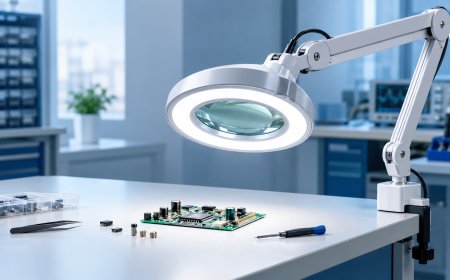 How to Choose the Right Magnifying Lamp for Precision Electronics Work