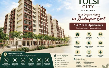 Tulsi City Badlapur East | 1 & 2 BHK Flats
