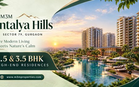 M3M Antalya Hills Sector 79 Gurugram – Premium Residences with Modern Lifestyle Amenities
