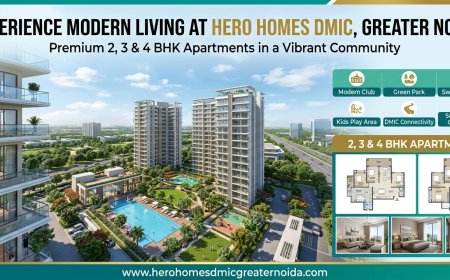 Discover Space, Experience Pure Elegance - Hero Homes DMIC Greater Noida