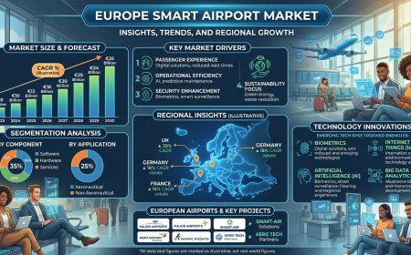 Europe Smart Airport Market 2026 | Worth USD 20,936.2 Million by 2034