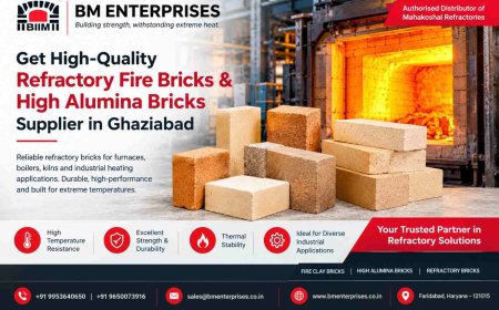 Get High-Quality Refractory Fire Bricks and High Alumina Bricks Supplier in Ghaziabad