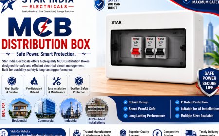 Top MCB Distribution Box Wholesaler in India for Residential and Commercial Properties