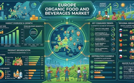Europe Organic Food Market 2026 | Worth USD 139.4 Billion by 2034