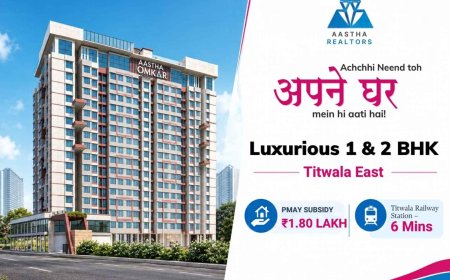 Aastha Omkar Titwala East – 1 & 2 BHK Residential Apartments
