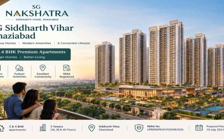 SG Siddharth Vihar Ghaziabad: A Contemporary Home Lifestyle