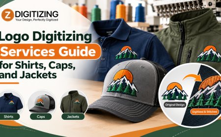 Logo Digitizing Services Guide for Shirts, Caps, and Jackets