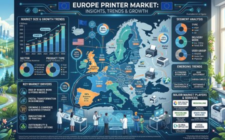 Europe Printer Market Projected to Reach USD 19.6 Billion by 2034
