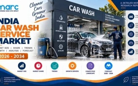 India Car Wash Service Market Size, Emerging Trends and Analysis Report 2026-2034