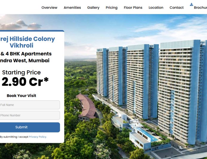Godrej Hillside Colony | Modern Residential Homes