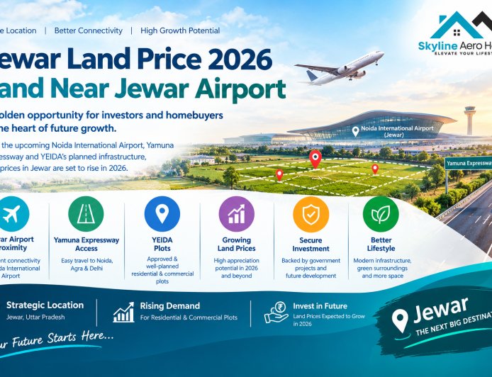 Jewar Airport Land Price 2026: Rates by Zone and Approved Plot Prices