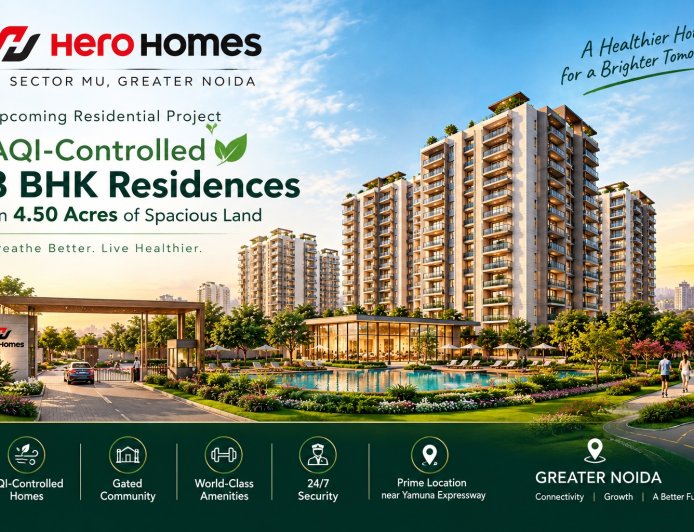 Hero Realty Sector MU Greater Noida – Premium Homes in a Prime Location