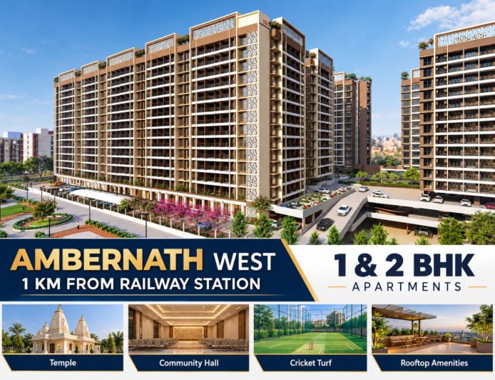 Matoshree Shelters Ambernath West | 1 & 2 BHK Flats
