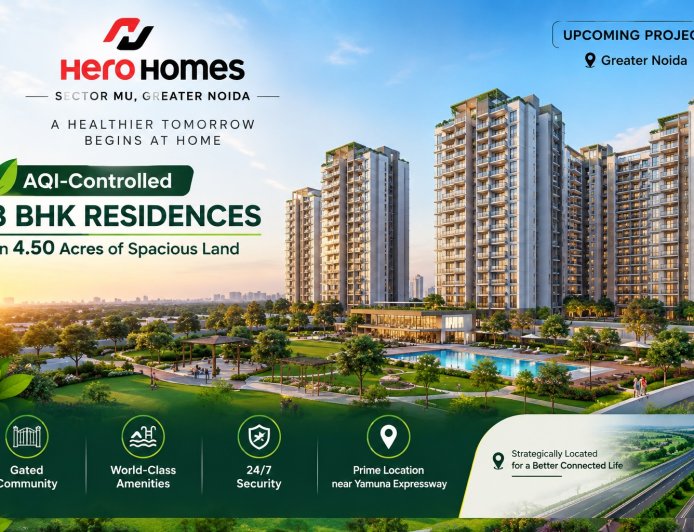 Hero Homes Sector MU Greater Noida - Low-Density Homes