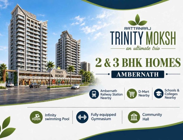 Trinity Moksh Ambernath East – 2 & 3 BHK Residential Apartments