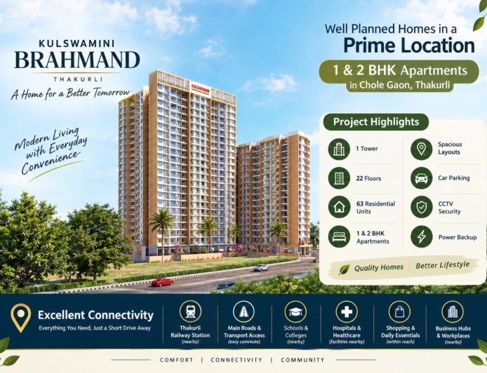 Kulswamini Brahmand Thakurli – Residential Apartments in Chole Gaon