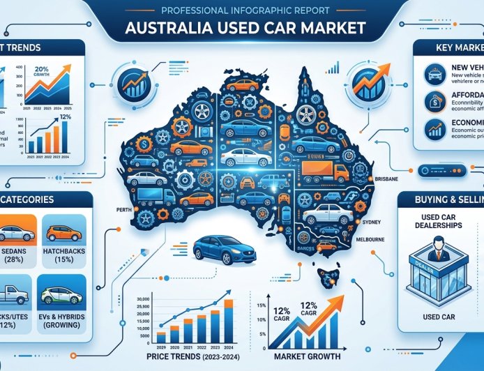 Australia Used Car Market Projected to Reach USD 217.42 Billion by 2034