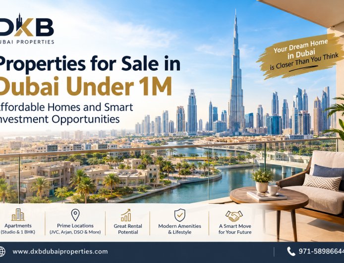How to Buy Property in Dubai Under AED 1 Million: Tips for Smart Buyers