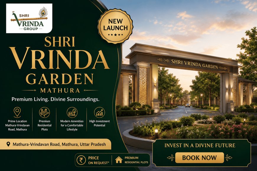 Shri Vrinda Garden – Modern Residential Plots for Peaceful Living