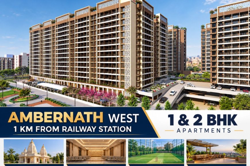 Matoshree Shelters Ambernath West | 1 & 2 BHK Flats