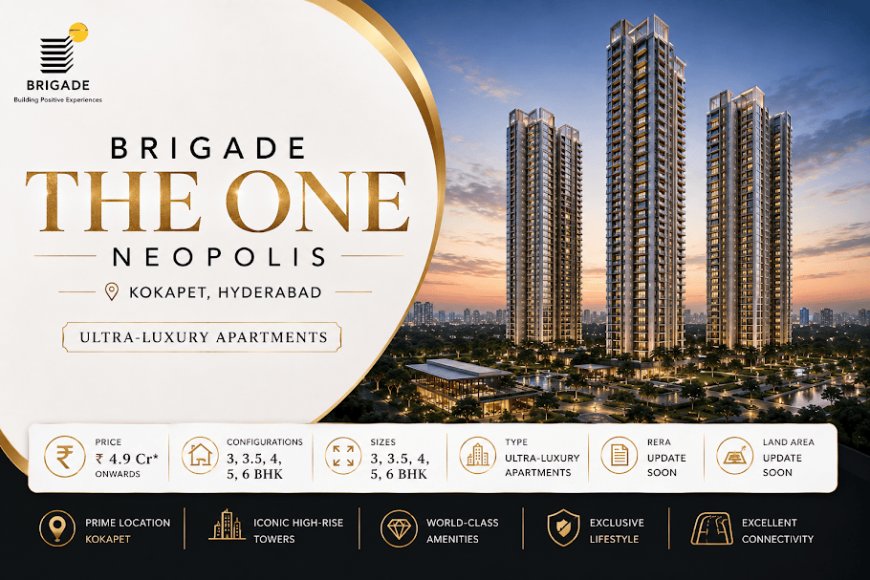 Brigade The One Neopolis – High-Rise Living Starting at ₹4.9 Cr*