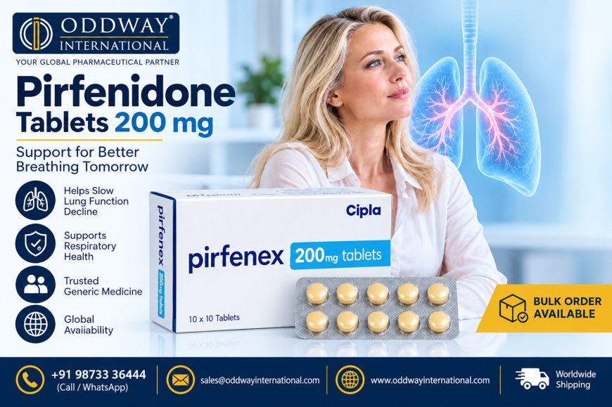 Pirfenidone Generic Cost in Canada Supply Insight - Oddway